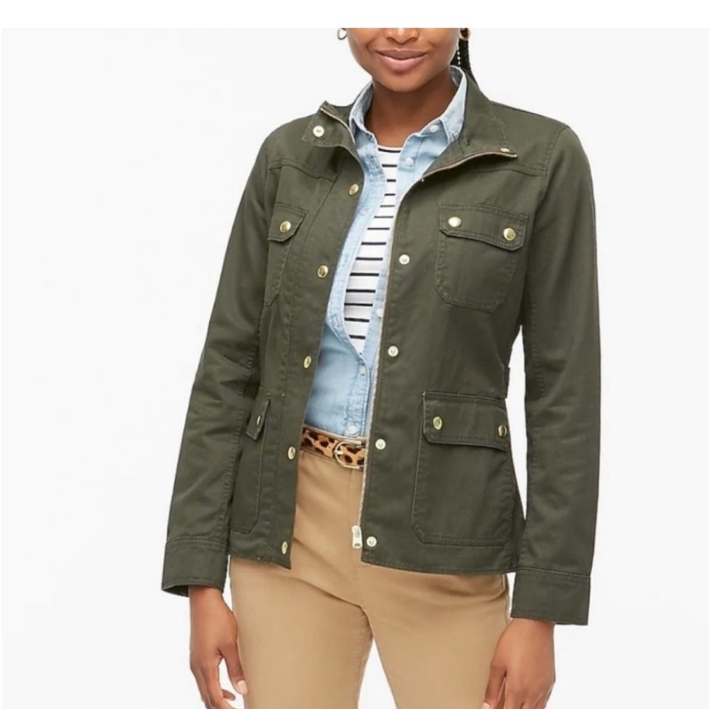 JCrew Factory Olive Green Field Jacket - XL - Never Worn